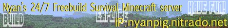 NyanCat 24/7 Survival Freebuild