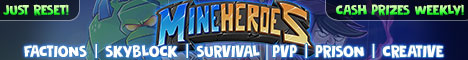MineHeroes [1.7 - 1.19+]