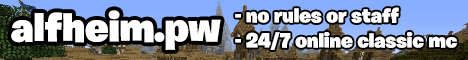 alfheim.pw 1.7.2 No Rules Mature Survival